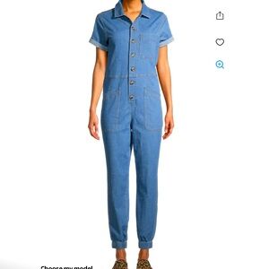Blue Denim Jumpsuit! Awesome denim